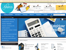 Tablet Screenshot of marco-biurowe.pl